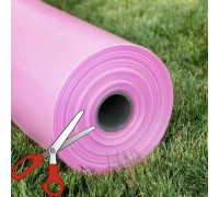 Пленка розовая на метраж 150 мкм, ширина 6 м. Уф-стабилизация 36 месяцев.