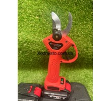 Аккумуляторный секатор BOSCH BGA495W / 48W электрические садовые ножницы / электросекатор с 2 АКБ