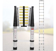 Лестница телескопическая 4,4 м StandHeiz DT440 Poland , алюминий, до 180 кг