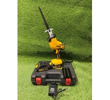 Аккумуляторная сабельная пила DeWalt DCS325NT, 48V 6.0Ah, АКБ сабельная пила Деволт электроножовка