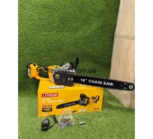 Аккумуляторная бесщеточная цепная пила DeWalt DCM575N (48V,6Ah) с 2 АКБ пила Девольт с шиной 45 см