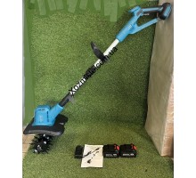 Аккумуляторный ручной культиватор KRAFFTEC KR-1039 Germany для рыхления и прополки огорода, Беспроводной