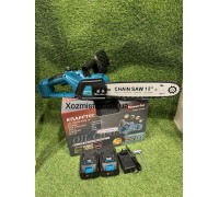 Аккумуляторная пила 12 дюймов Krafftec Германия [52V 6Ah / 2500 Вт / 2 аккумулятора] с автоматической смазкой