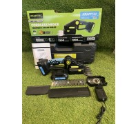 Ножницы-кусторез аккумуляторный 48V/6AP 2 в 1 Krafftec Germany кусторез для обрезки кустов и газона с 2 насадками
