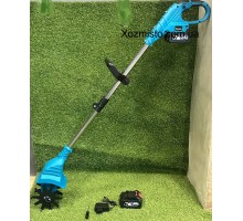 Аккумуляторный культиватор Makita MK-1055 48V6AP (в комплекте 2 АКБ и ЗУ)