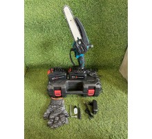 Аккумуляторная мини-пила Krafftec Германия [48V 6 Ah/1200 Вт/2 аккумул] с автоматической смазкой 6 дюймов