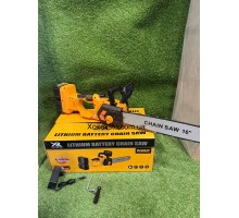 Аккумуляторная цепная пилка DeWalt DCM575N (48V, 6Ah, шина 40см, 2700ватт). АКБ пила Деволт