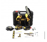 Набор 2в1 АКБ DeWalt 48V (Пила DCM150N + Секатор DCMPP540P1) Набор 2в1 Девалт