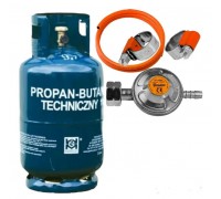 Баллон газовый 27 л с редуктором BD 11 пропан бутан