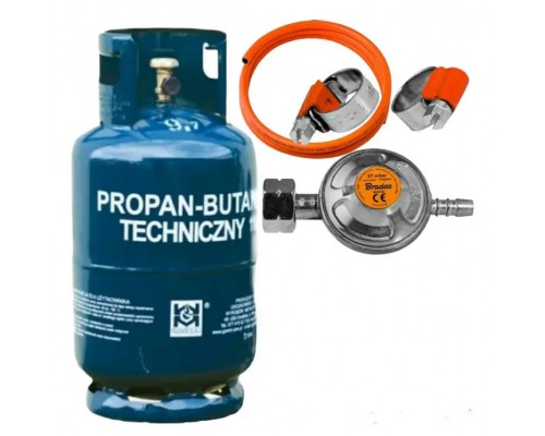 Баллон газовый 27 л с редуктором BD 11 пропан бутан