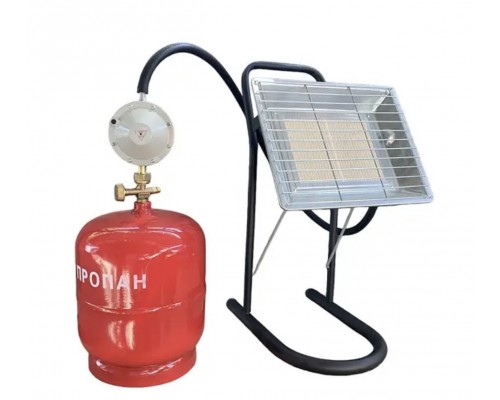 Газовый комплект отопитель NURGAZ 310P+ Баллон 8л + редуктор со шлангом + горелка на баллон в подарок