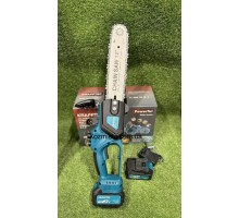 Аккумуляторная пила 12 дюймов Krafftec Германия [52V 6Ah / 2500 Вт / 2 аккумулятора] с автоматической смазкой