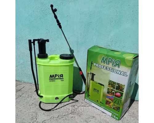 Опрыскиватель аккумуляторный Мрия ОЭ-16л PROFESSIONAL (2 в 1)