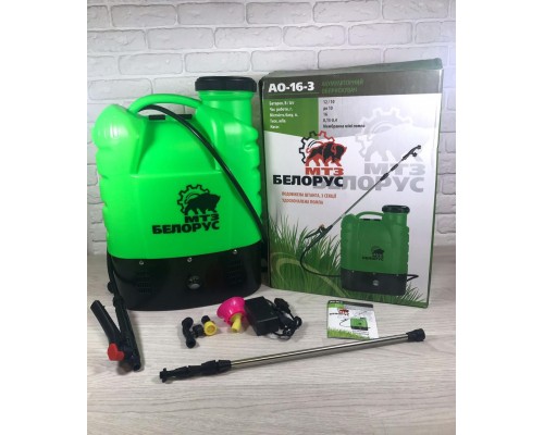  Аккумуляторный садовый опрыскиватель МТЗ Белорус АО-16/3