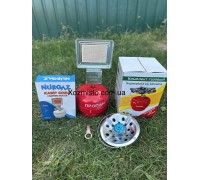 Комплект газовый кемпинговый баллон Superplast 5 л горелка нагреватель NURGAZ NG-309