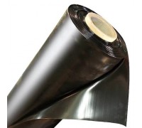 пленка чёрная полиэтиленовая 200 мкм ширина 6м/50м.